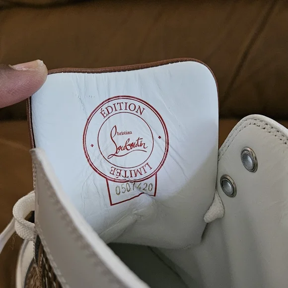 New Men's Christian Louboutin NO LIMIT GREEK High-End Luxury Shoes Sz 7.5 US - Picture 13 of 16